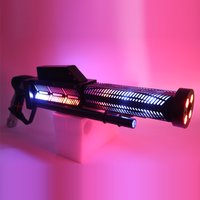 RGB Led Co2 Air Column Gun CO2 Handheld Atmosphere Gun Atmosphere Props Dry Ice Gun Jet Bar Co2 Dj Gun Fog Spray Cannon Machine