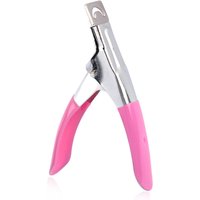 Professional Stainless Steel Nail Cutter U-Type Acrylic Nail Edge Trimmer Manicure Tools for Fake Nail Tips Cipper