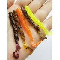 20 Pcs Fishing Lures Soft 5.8cm/2.28in/1.3g Lures Artificial Bait Fishing Set