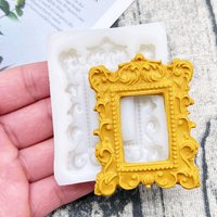 Photo Frame Silicone Sugarcraft Mold Resin Tools Cupcake Baking Mould Fondant Cake Decorating Tools