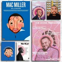M-Mac Circles Miller Poster Art Print Anime Style Home Decor Ideal Gift Perfect Room Decor