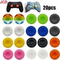 JCD 20 PCS Analog Thumb Stick Grip Cover For PS5 PS4 Game Controller Thumbsticks Caps For Xbox One Elite 360 one S Series X S