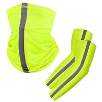 AliExpress Reflective Sun Protection Suit & Face Mask Set, Breathable UV Headband for Outdoor Sports Cycling Mountaineering