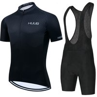 AliExpress NONE HUUB Team Set Men's Cycling Shirt Man Cycling Clothes for Men Mtb Long Padding Short Sets Bicycle Uniform Cycle Wear Bike Jersey