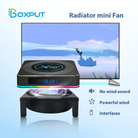 Mini Cooling Fan for Android TV Box Router Computer Cooler Set Top Box Silent Quiet Tv Box Cooler USB Powered Mini Fan Radiator
