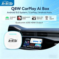 3in1 MMB MAX Smart Box CarPlay Wireless Carplay Android Auto Android15 QCM6350 8-Core GPS WiFi 4G SIM AI Box For Youtube Netflix