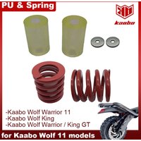 Rear Spring Suspension Shock Absorber PU Bar for Kaabo Wolf Warrior II Wolf King GT PRO 11Inch Electric Scooter