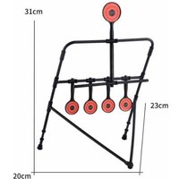 5 Plate Kids Practice BB Gun Shooting Target Children Toys Shooting Training Indoor Self Resetting modelo real tiro esportivo