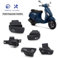 For PIAGGIO For VESPA Motorcycle Start Switch Horn Light Turn Signal High Low Beam Button Switch Connecters