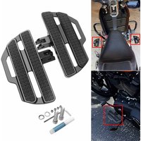 Motorcycle Front Driver Footrest Foot Peg Floorboards For Harley Softail Fat Street Bob Breakout Low Rider Standard 2018-2024