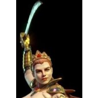 1/24 Scale Resin Figure Model Kit European Court Noble Plump Woman Sword Dance Unassembled and Unpainted 3D printing DIY toy 108