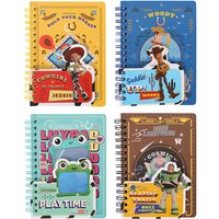 Toy Story 5 Woody Jessie A6 Spiral Notebook Cartoon Pocket Notepad Portable Student Writing Journal Stationery Collectible Gift