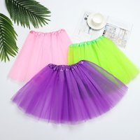 Adult Party Elastic Pleated Dance Puffy Skirts Lolita Petticoat Ballet Skirts Tutus Skirt