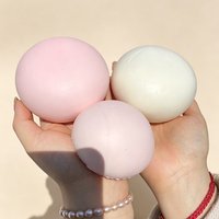 Fake Food Milk Bread Squishy Ball Squeeze Toys Slow Rising Stress Relief Fidget Toy Milk Bun Antistress Squeeze Ball for Adults
