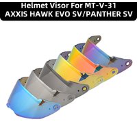 For MT-V-31 AXXIS HAWK EVO SV PANTHER SV Motorcycle Helmet Visor Shield Lens Windshield Anti-UV Casco Moto Accesorios