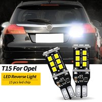Feu de recul LED Canbus W16W T15, 2 pièces, pour Opel Insignia A B Meriva Agila Ampera Antara Astra J K Cascada Corsa F Mokka Grandland