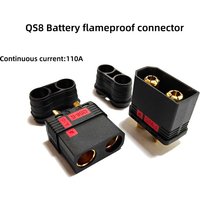 1PCS QS8 No. 9 battery modification plug anti-spark 110A lithium battery special plug