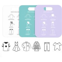 Laundry Folding Board For Clothes T Shirts Dress Folder Save Time Fast Clothes Storage Organizer Household for Kids Adults Cloth