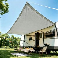 Large Sun Shade Sail Waterproof Garden Tent Net Grommeted Cloth UV Block Tarp for Garden Patio Carports Caravan Camping Shelter