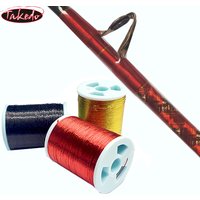 TAKEDO 15 Colors 0.28mm 0.3mm 100 Yard Fishing Rod Guide Line NCP Winding Thread DIY Repair Decoration Component Fishing Rod