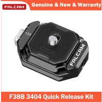 Falcam F38 V2 F38B3404 Mehrloch-Schnellwechselsatz mit 1/4"-20 und 3/8"-16 Schrauben