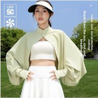 AliExpress NONE Women's Summer Cycling Driving UV-Proof Blouse Cape Breathable Sun Protection Shawl Popular New Models