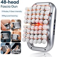 48-Heads Fascia Gun High-Frequency Vibration Body Massage Gun Back and Waist Massager Neck Shoulder Massager Muscle masajeador