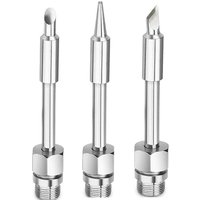 3PCS Soldering Iron Tips 510 Interface Soldering Iron Head Portable Soldering Iron Repair Welding Tools