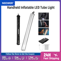 NEEWER BASICS 21W Bi-Color Handheld Inflatable LED Tube Light 35.5"/90cm 35.5"/90cm for Studio Photography Video Recording
