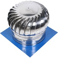 1 PCS Stainless Steel Unpowered Attic Roof Ventilation Fan Wind Turbine Factory Workshop High-Quality Exhaust Hood