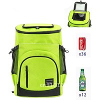 33L Refrigerator Bag Soft Large 36 Cans Insulated Cooler Backpack Thermal Isothermal Fridge Travel Beach Beer Bag mochila icebag
