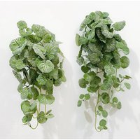 1PC Simulated Vine Plants, Crabapple Leaves, Living Room Green Plants, Display Window Decorations