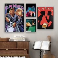 Music C-Camel Poster Modern Minimalism Aesthetic Art Prints Bedroom Kitchen Home Decor Art Poster Gifts