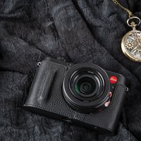 Genuine Real Leather Half Cover Bag D-Lux 8 Case For Leica D-Lux 8 Case Handmake Leather Camera Bag Photography Accessories
