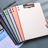 1pc A4 File Folder Clipboard Writing Pad Board Test Paper Document Organizer For Business & School, Stationery & Office Supplies