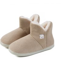 New Female 2023 Fall Winter Coral Fleece Cotton Boots Man Woman Snow Shoes Outdoor Indoor Men Women's Fur Shoe Warm House Boot