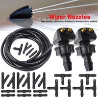 Universal Front Windshield Washer Wiper Nozzle Sprayer Sprinkler Water Spout Outlet For Toyota Mazda Hyundai Vauxhall Fiat VW