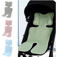 Infant Stroller Cooling Pad Baby Pushchair Cushion Summer Breathable Cool Liner Mat Reusable Strollers Washable Pad Kids Chair