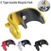 E Buckle For Brompton Folding Modification E-type Aluminum Alloy E-Shaped Hook Front Fork Hook E-Shaped Buckle