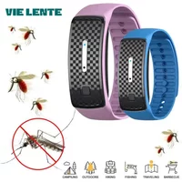 Electron Ultrasound Mosquito Watch Bracelet Repellent Wristband Summer Insect Band Children Adult Outdoor Pest Reject Artifact