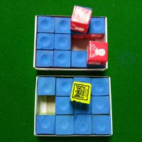 6pcs Snooker Pool Oily Dry Chalk Billiard Pool Table No-Slip Chalk Indoor Sport Accessories New Billiard Supplies Accessories