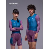 AliExpress AEC CYCLIST AEC.CYCLIST Men Women's Long Sleeve Cycling Jersey YKK Zipper Bike Shirts 2026 Breathable Quick Dry Bicycle Tops