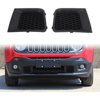 Front Bumper Grille Cover Front Bumper Grille Cover 735618579L Left And Right Lower Cover Insert for Renegade 2015 to 2017