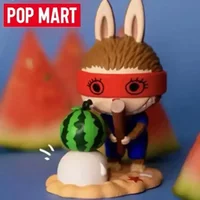 POP MART Labubu The Monsters Fruit Series Anime Figure Blind Box Mystery Collection Desktop Ornaments Guess Bag Doll