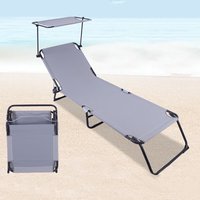 Outdoor Sunbathing Artifact, Professional Sunbathing Recliner, Sunbathing Folding Bed,Camping Chairs