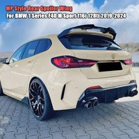 MP Style Rear Roof Tail Wing For BMW 1 Series F40 M Sport 116i 128ti 2019-2024 Rear Extension Spoiler Hatchback Accessories ABS