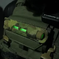 EDC Tactical Molle Pouch Fluorescent Light Stick Holder for Tactical Vest Chest Rig Hanging Accessory Pouch