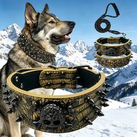 Special Collar For Fierce Dogs, Traction Rope Set, Anti-bite And Wear-resistant, Suitable For Medium And Large Dogs