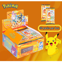 30 Bag Pokemon Anime Game Elf Card1 2 3 Generations Luxury Pet Card Collection Exchange Gift Box Card Toys Hobbies Birthday Gift