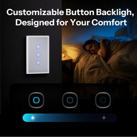 SONOFF T6 Smart Touch Wall Switch TX Gen2 US 120 Matter Detach Relay Adjustable Night Switch Locator Apple Ecosystem Compatible